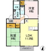 ガーデンコートみずき台 B棟の間取り画像
