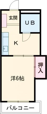ルレーブ見川Iの間取り画像