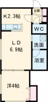 Alegria月寒中央(アレグリア)の間取り画像