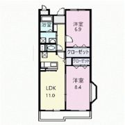 ファインヒル吉根Bの間取り画像