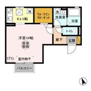 カプリコートの間取り画像