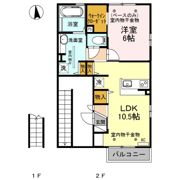 グリチネの間取り画像