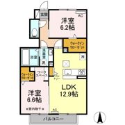 ルリアン リューの間取り画像