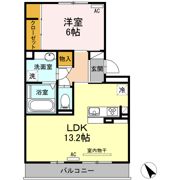 セジュール大山の間取り画像
