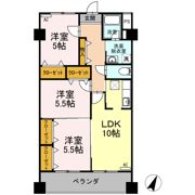 East One（イーストワン）の間取り画像