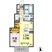 エスパティオンの間取り画像