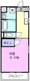 S-FORT三重大学前の間取り画像