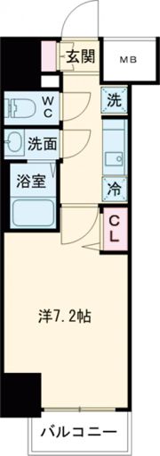 メイクス城西レジデンスの間取り画像