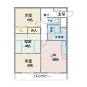 エクセル田幡の間取り画像
