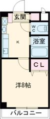 レージュ ウエストの間取り画像