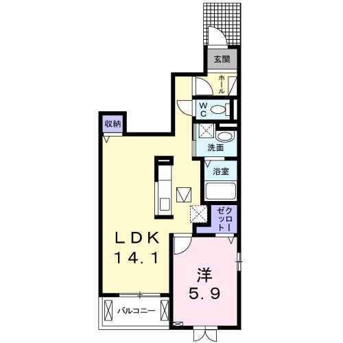 ソレジャートテラス・相生_間取り_0
