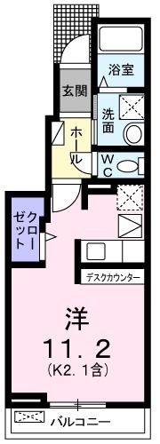 グランボナール秋川の間取り画像