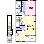 サン プリュネの間取り画像