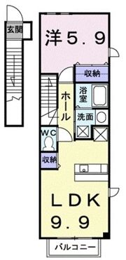 ベルヴェデーレの間取り画像