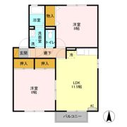 グランオーク Aの間取り画像