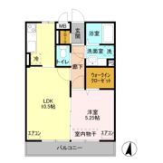 カラーズ ガーデンの間取り画像