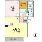 コンフィデンテⅡの間取り画像