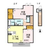 セジュール フカヤの間取り画像