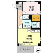 グリーンアベニューの間取り画像