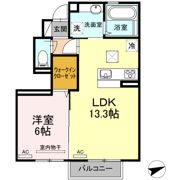 D-room老松の間取り画像