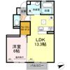 D-room老松の間取り画像