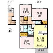 リーベ クオーレ A棟の間取り画像