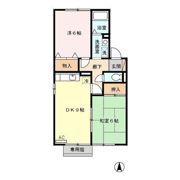 セジュール矢峰の間取り画像