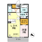 パレス丹波 弐番館の間取り画像
