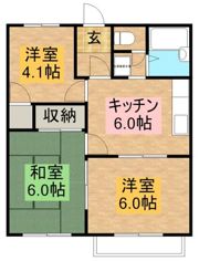 ハウディサガラの間取り画像