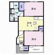 ビップハイツ M－Ⅰの間取り画像