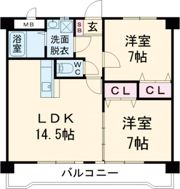 グランメゾン大在の間取り画像