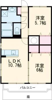 ユーミーソルフレイアの間取り画像