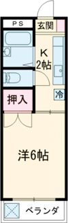 スイフトIの間取り画像
