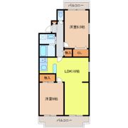 サンヒルマンションの間取り画像
