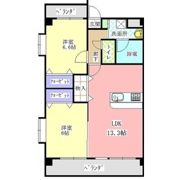 パセオ白砂Ⅱの間取り画像