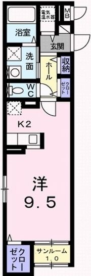 ブリーズコート城北の間取り画像
