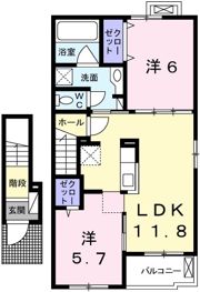 インプレス・ヴィラの間取り画像