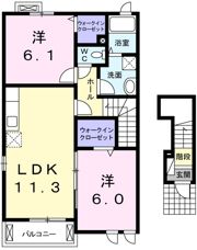 NKS12の間取り画像