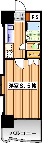 ロイヤル博多駅東の間取り画像