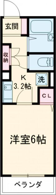 アライブ滝本の間取り画像
