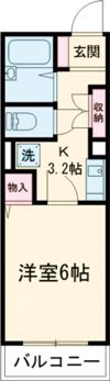 アライブ滝本の間取り画像