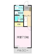 コーポ一畑・西持田の間取り画像