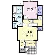 M・アーバンヒルズ府中の間取り画像