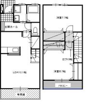 ラ・ペトレの間取り画像