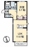 グランフルールの間取り画像