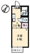 ゆうハイツの間取り画像