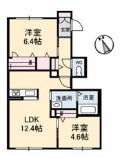 シャーメゾン21 D棟の間取り画像