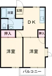シャルムBの間取り画像