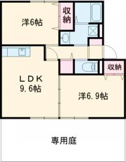 JAボナール上の丸Aの間取り画像