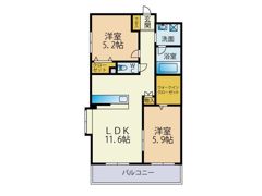 K・T Moraの間取り画像